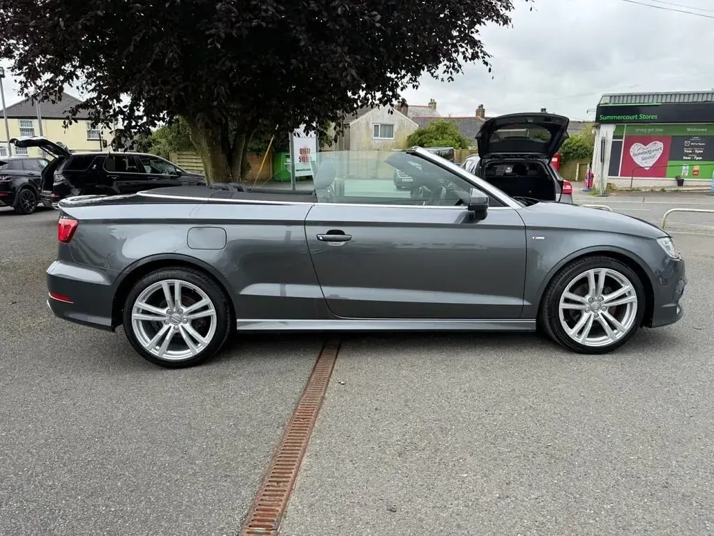 Used Audi A3 Cabriolet S-Line 2016 Grey Cabriolet