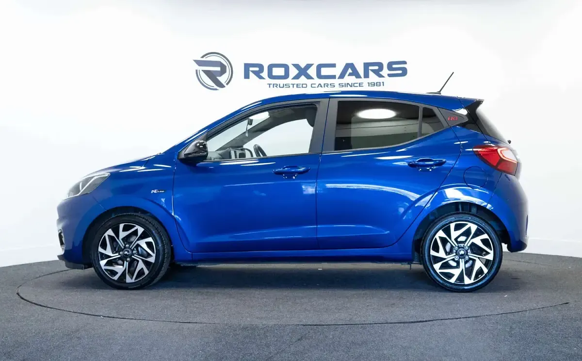 Used Hyundai i10 N Line 100 HP (73 kW) 2023 Blue Hatchback