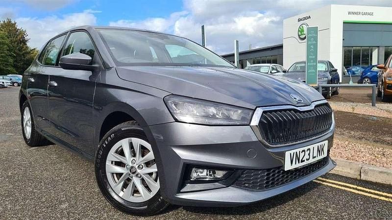 Grey Used 2023 Skoda Fabia Comfort Hatchback | £12,995 (Good price) - Image 1/3