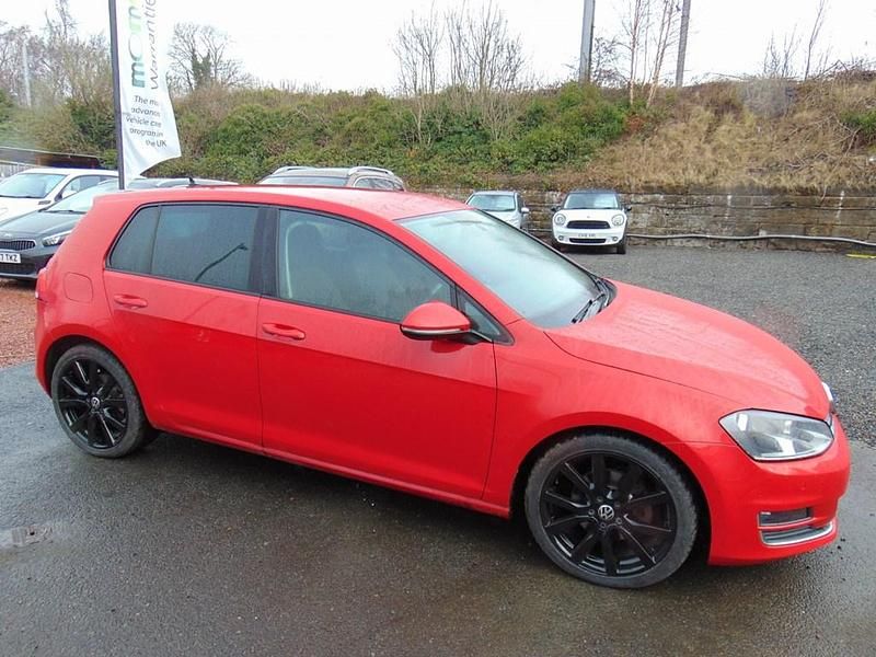 Używany VW Golf VII GT 150 KM (110 kW) 2014 Czerwony Hatchback