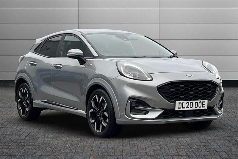 Silver Used 2020 Ford Puma Gen-E ST-Line X Hatchback | £14,250 (Fair price) - Image 1/2
