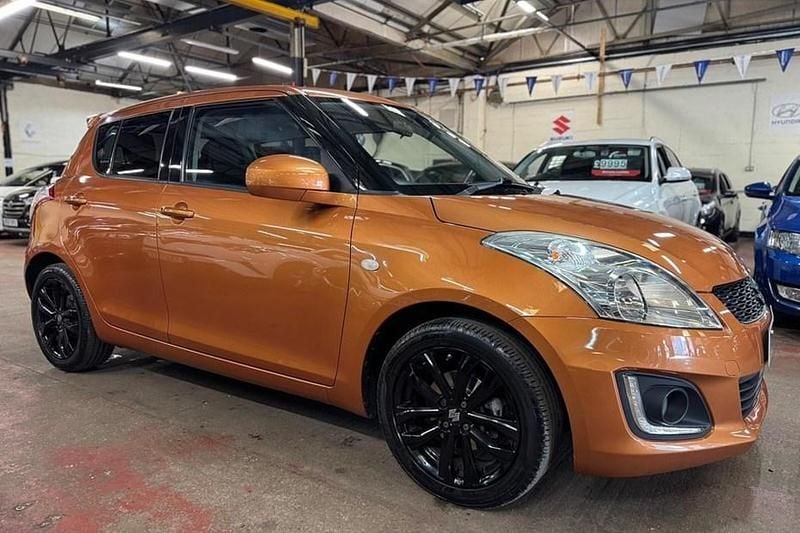 Used Suzuki Swift SZ-L 94 HP (69 kW) 2016 Orange Hatchback