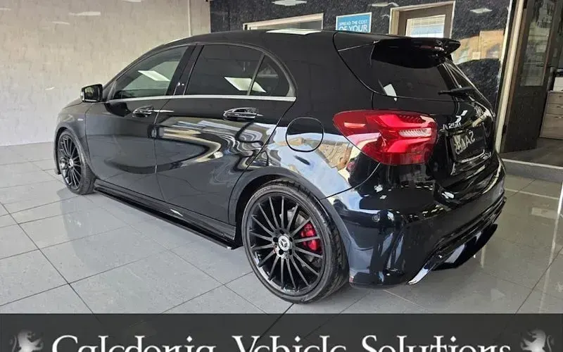 Used Mercedes A250 Premium 218 HP (160 kW) 2018 Black Hatchback