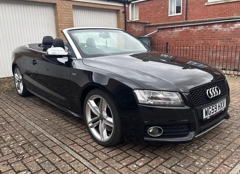 Black Used 2010 Audi S5 Cabriolet Performance Cabriolet | £6,495 - Image 1/4