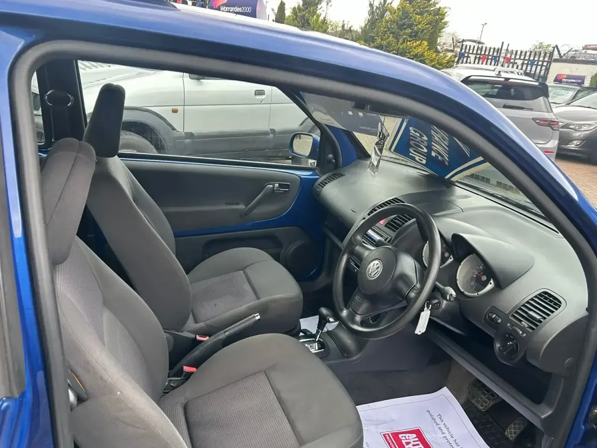 Used VW Lupo S 75 HP (55 kW) 2004 Blue Hatchback