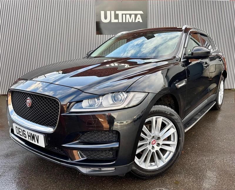 Used Jaguar F-Pace Portfolio 180 HP (132 kW) 2016 Black SUV