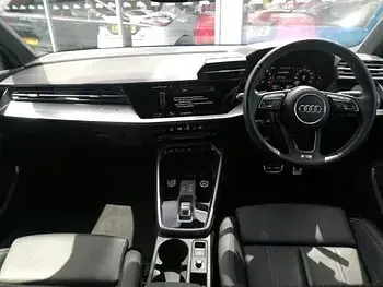Used Audi A3 S-Line 110 HP (80 kW) 2023 Blue Sedan