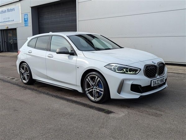 White Used 2022 BMW M135 M Sport Hatchback | £25,890 (Fair price) - Image 1/1
