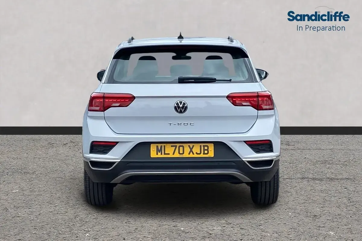 Used VW T-Roc SE 150 HP (110 kW) 2020 Silver SUV