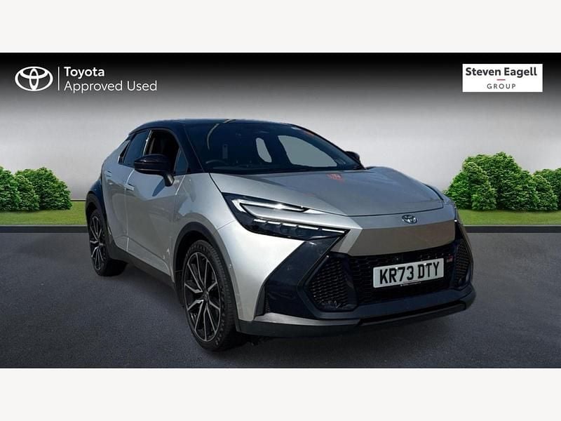 Silver Used 2023 Toyota C-HR Sport SUV | £29,902 - Image 1/3