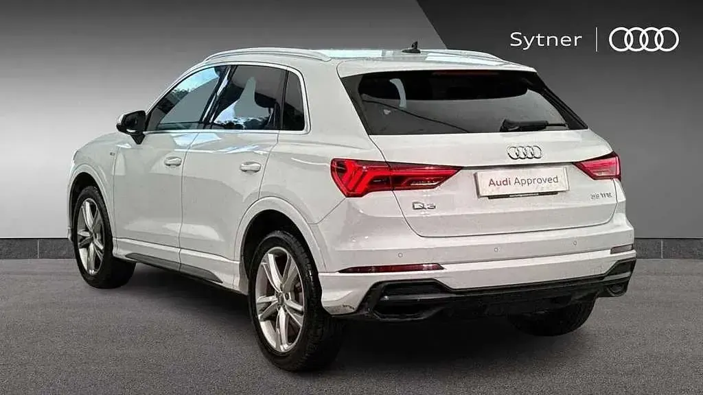 Used Audi Q3 S-Line 150 HP (110 kW) 2020 White SUV
