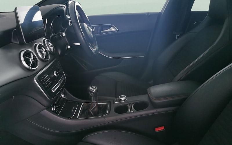 Used Mercedes CLA200 AMG line 156 HP (114 kW) 2019 Black Sedan