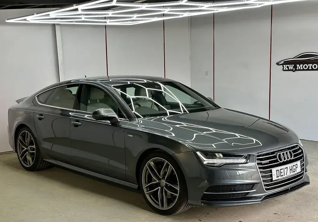 Used Audi A7 Sportback S-Line 272 HP (200 kW) 2017 Grey Hatchback