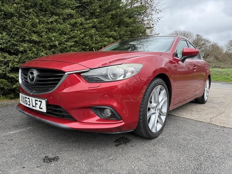 Begagnad Mazda 6 Inclusive 148 HK (108 kW) 2013 Röd Sedan