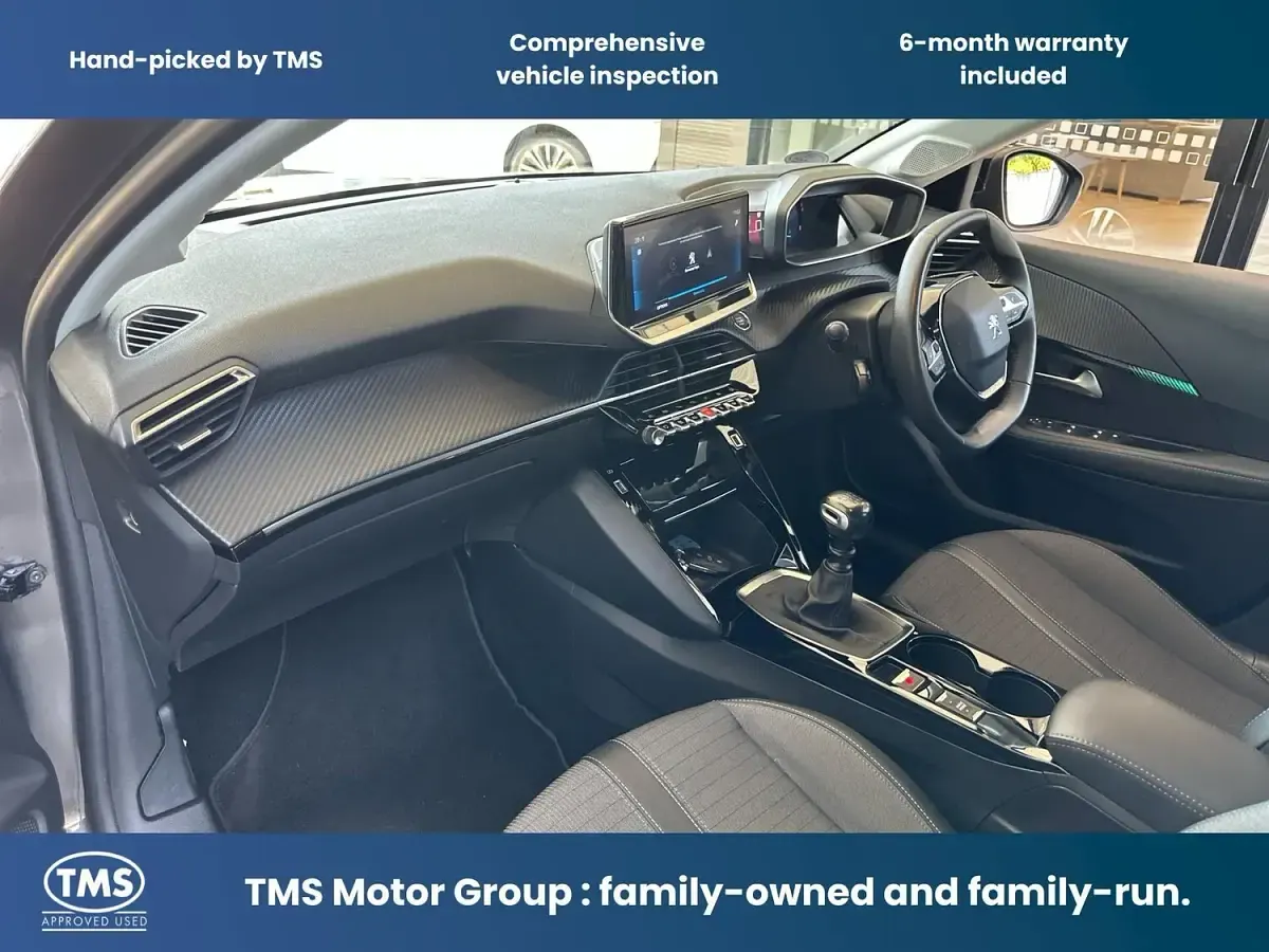 Used Peugeot 208 Allure+ 100 HP (73 kW) 2022 Grey Hatchback