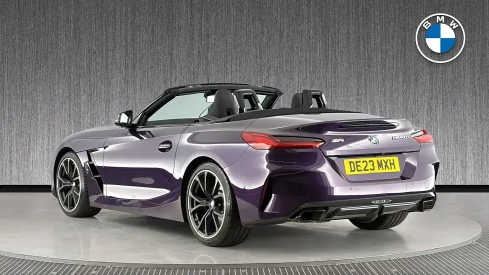 Used BMW Z4 M Sport 335 HP (246 kW) 2023 Purple Cabriolet