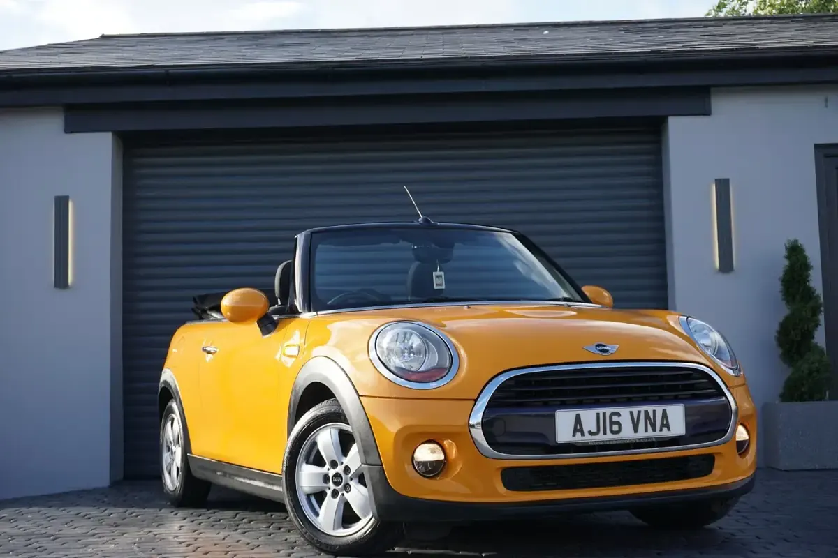 Used Mini Cooper Cabriolet 2016 Orange Cabriolet