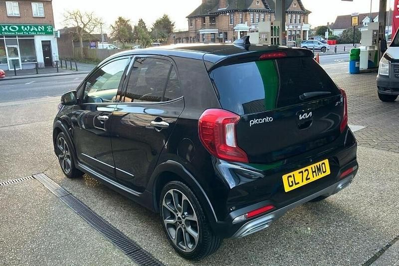 Used Kia Picanto X-Line 66 HP (48 kW) 2023 Midnight black Hatchback