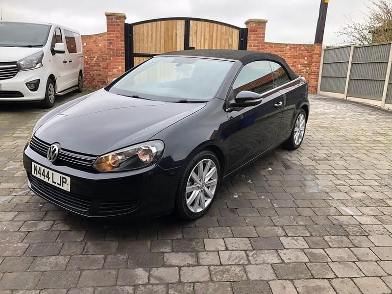 Used VW Golf Cabriolet S 2012 Black Cabriolet