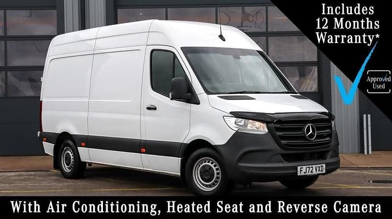 White Used 2022 Mercedes Sprinter Progressive Van | £24,950 (A bit pricey) - Image 1/4