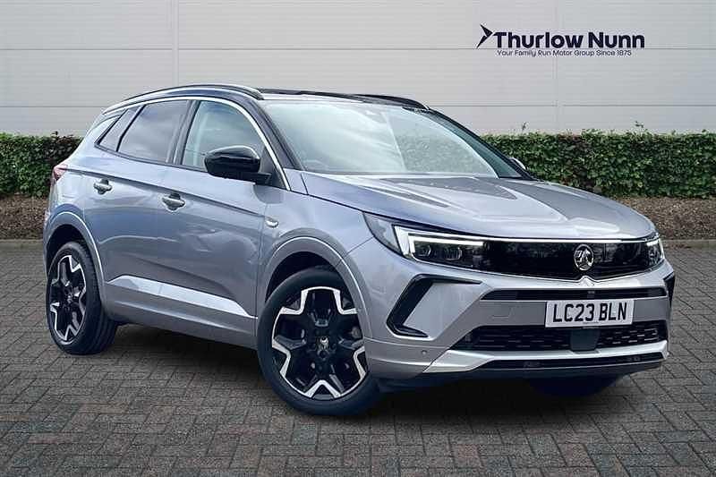 Used Vauxhall Grandland X Elite 130 HP (95 kW) 2023 Grey SUV