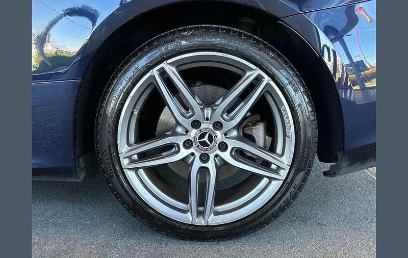 Used Mercedes E400 AMG Line Premium Plus 340 HP (250 kW) 2018 Blue Cabriolet