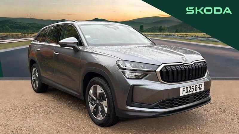 Grey Used 2025 Skoda Kodiaq SE SUV | £31,495 (A bit pricey) - Image 1/3