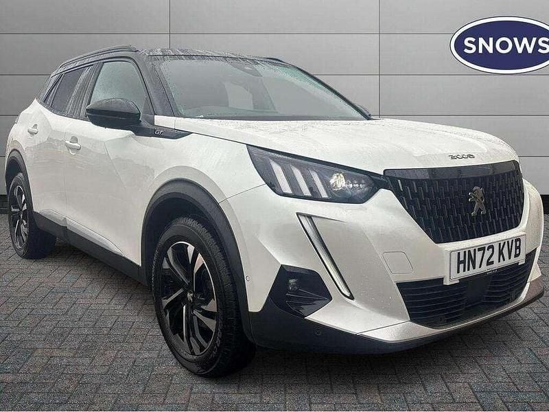 White Used 2022 Peugeot 2008 GT SUV | £14,639 (Fair price) - Image 1/4