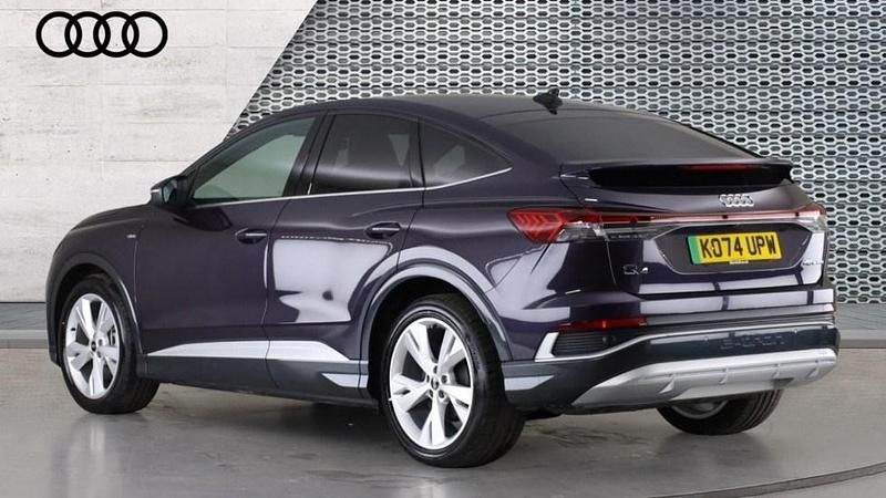 Used Audi Q4 e-tron S-Line 210 kW (286 HP) 2025 Mauve/purple SUV