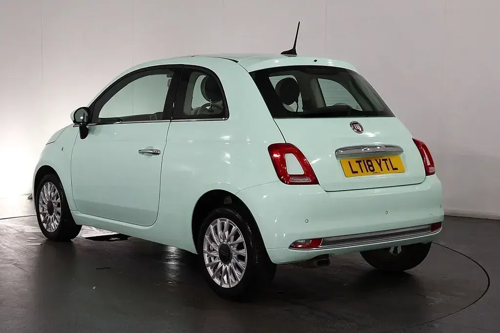 Used Fiat 500 Lounge 2018 Green Hatchback