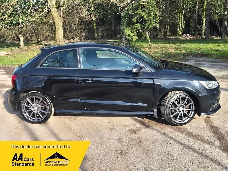 Used Audi A1 S-Line 150 HP (110 kW) 2015 Black Hatchback