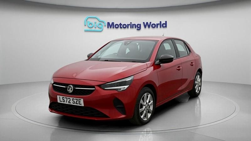 Used Vauxhall Corsa Design Edition 75 HP (55 kW) 2022 Red Hatchback