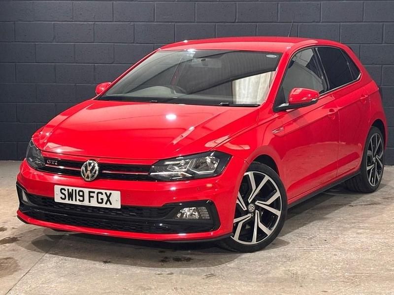 Used VW Polo GTI 200 HP (147 kW) 2019 Red Hatchback