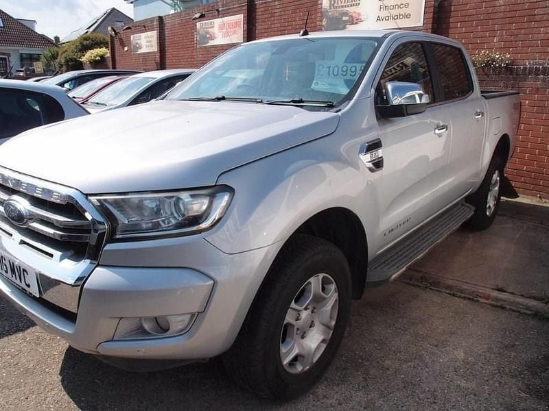 Silver Used 2016 Ford Ranger Limited Pickup | £10,995 (Good price) - Image 1/2