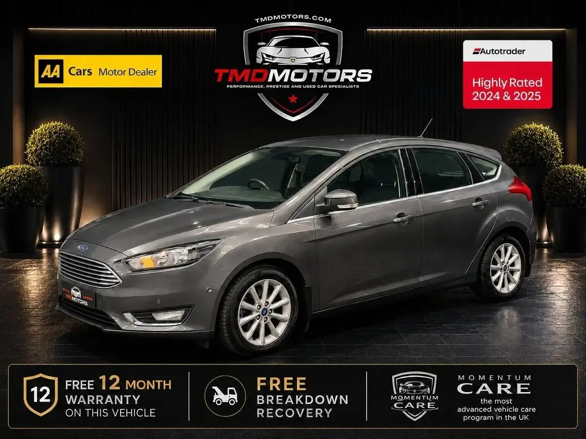 Used Ford Focus Titanium 2016 Grey Hatchback