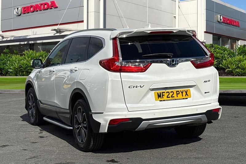 Used Honda CR-V Hybrid 184 HP (135 kW) 2022 White orchid SUV