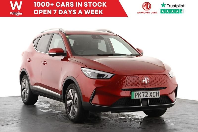 Used MG ZS Trophy 114 kW (156 HP) 2022 Red SUV