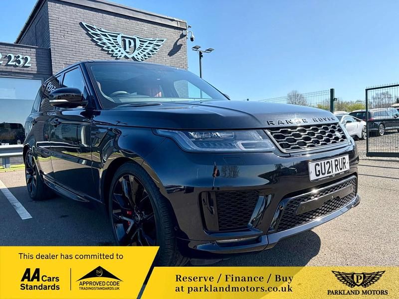 Used Land Rover Range Rover Sport S 400 HP (294 kW) 2021 Black SUV