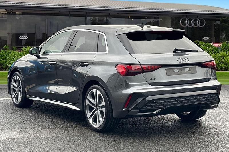 New Audi A3 Sportback S-Line 150 HP (110 kW) 2026 Grey Hatchback