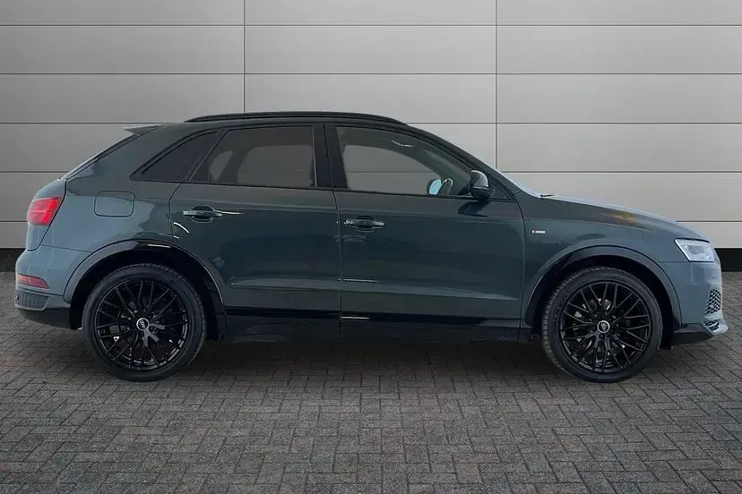Used Audi Q3 Black Edition 180 HP (132 kW) 2017 Green SUV