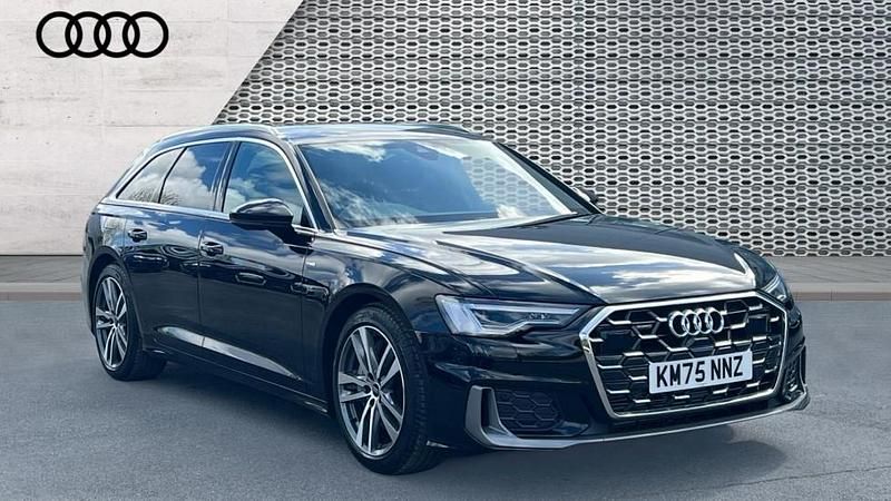 New Audi A6 S-Line 299 HP (219 kW) 2025 Black Estate