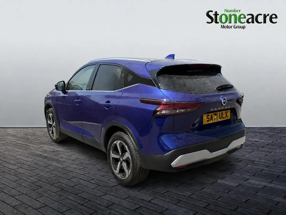 Used Nissan Qashqai N-Connecta 138 HP (101 kW) 2021 Blue SUV