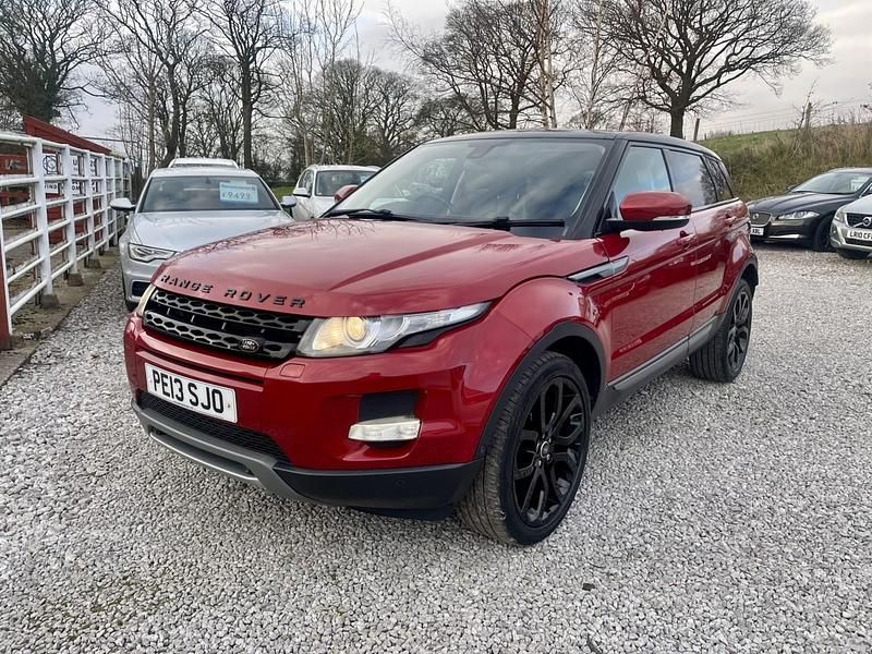 Used Land Rover Range Rover evoque Pure 2013 Red SUV