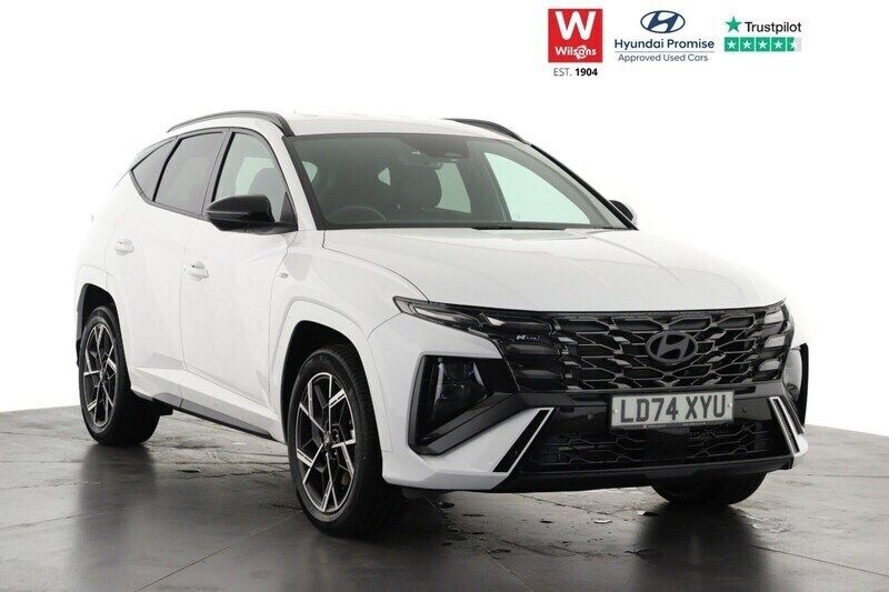 White Used 2024 Hyundai Tucson N Line SUV | £31,199 (Expensive) - Image 1/3