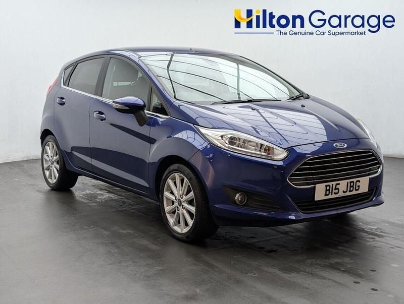 Blue Used 2015 Ford Fiesta Titanium Hatchback | £10,000 (Fair price) - Image 1/4
