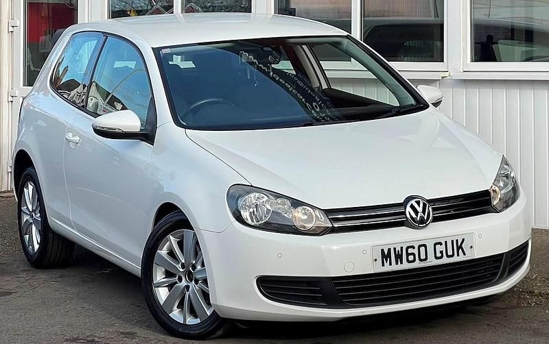 Used VW Golf VI SE 122 HP (89 kW) 2011 White Hatchback