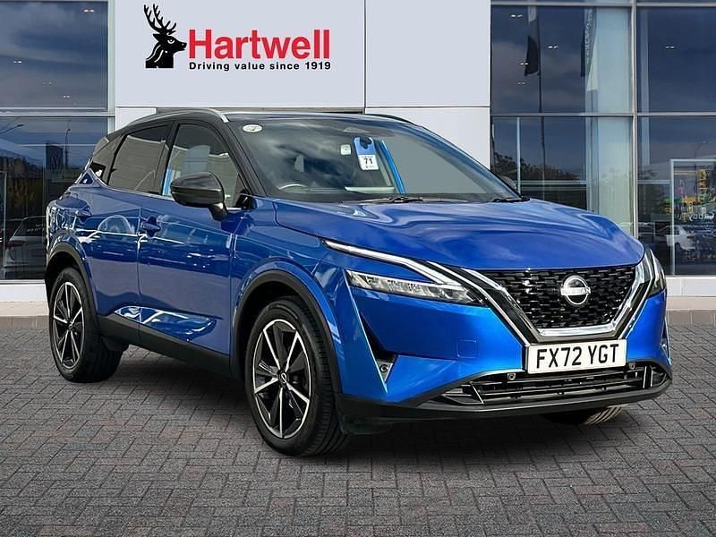 Blue Used 2022 Nissan Qashqai Tekna SUV | £17,109 (Fair price) - Image 1/3