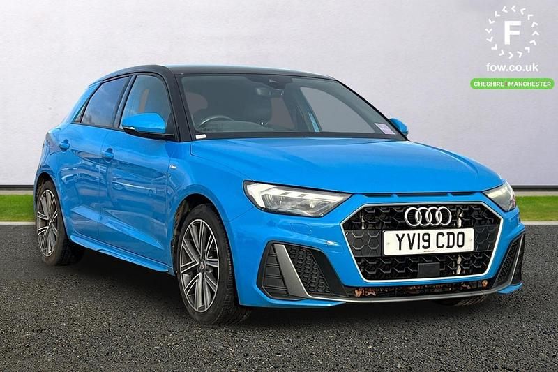 Blue Used 2019 Audi A1 S-Line Hatchback | £14,799 (Fair price) - Image 1/4