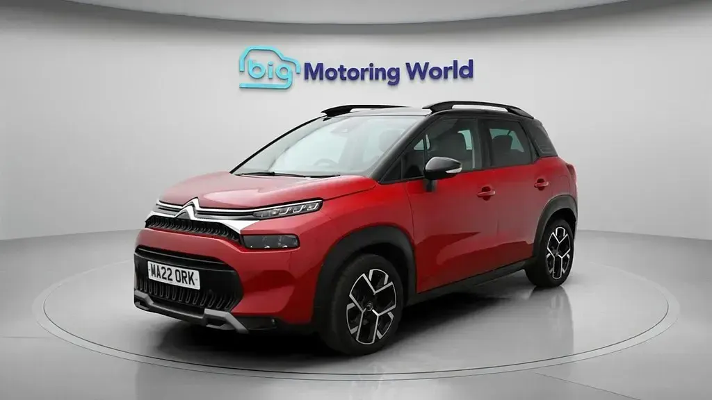 Usado Citroën C3 Aircross PureTech 130 CV (95 kW) 2022 Rojo SUV
