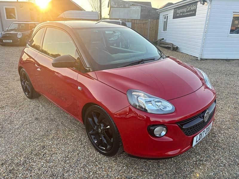 Used Vauxhall Adam S 70 HP (51 kW) 2017 Red Hatchback